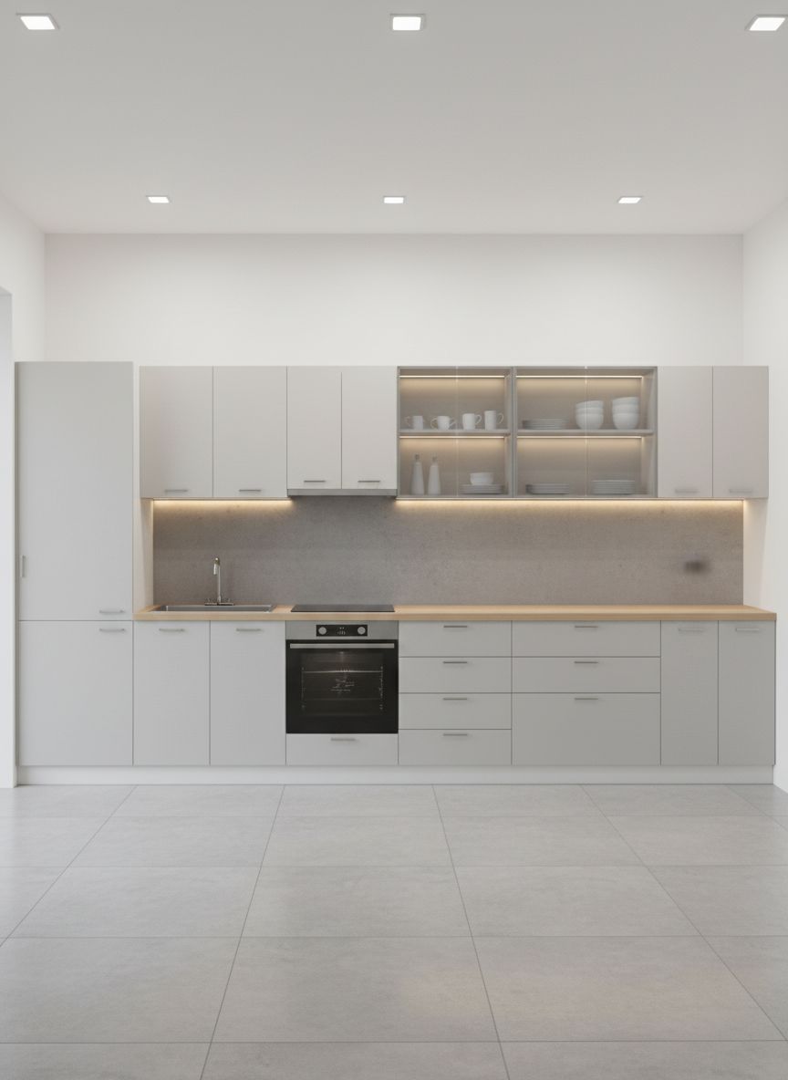 AI-Enhanced Kitchen Design - Contemporary